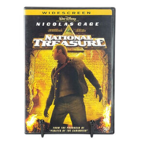 National Treasure DVD 2005 Walt Disney Nicolas Cage Widescreen